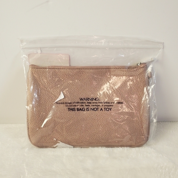 Jewell By Thirty-One Rubie Mini Rose Glow Pebble Gems Clutch Pouch NWT - Picture 6 of 15